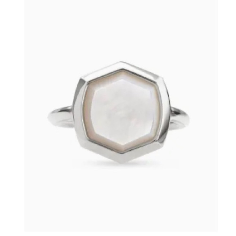 Kendra Scott Davis Sterling Silver Cocktail Ring